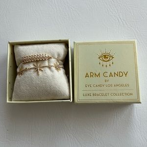 Arm Candy Northstar Leaf Bracelet
